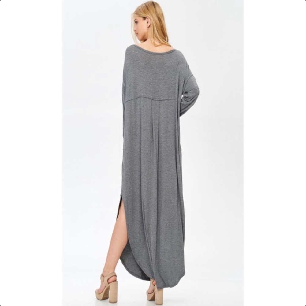 🌟Oversized LongSLeeved Maxi Small Black 🇺🇸 - Picture 4 of 14